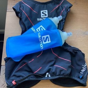 Salomon Hydration Vest Adv Skin 3 5 Set M/L w/ flasks